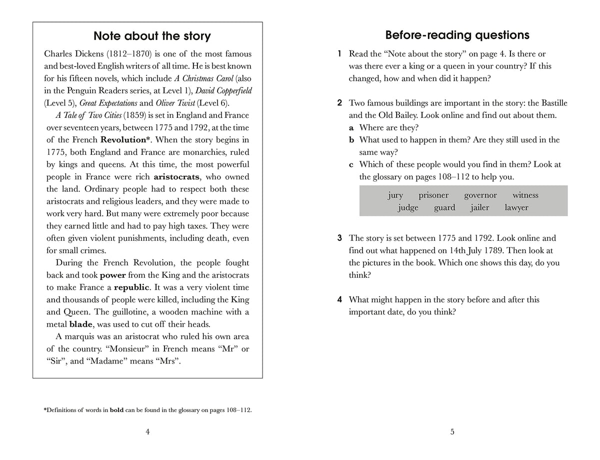 Penguin Readers Level 6: A Tale of Two Cities (ELT Graded Reader): Abridged Edition