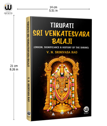 Tirupati Sri Venkatesvara Balaji | V.N. Srinivasa Rao | Tirumala Tirupati Balaji Story Book In English Books | Govinda Venkateshwara Devasthanam | Ttd | Hindu Spiritual Religious Hinduism |