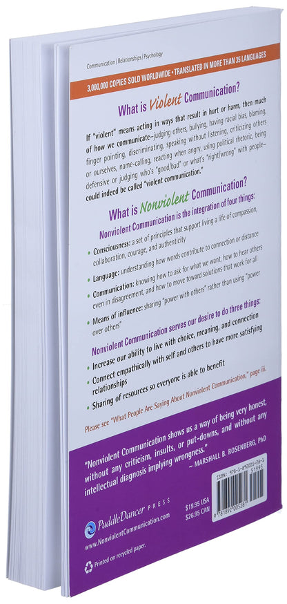 Nonviolent Communication: A Language of Life, 3rd Edition: Life-Changing Tools for Healthy Relationships