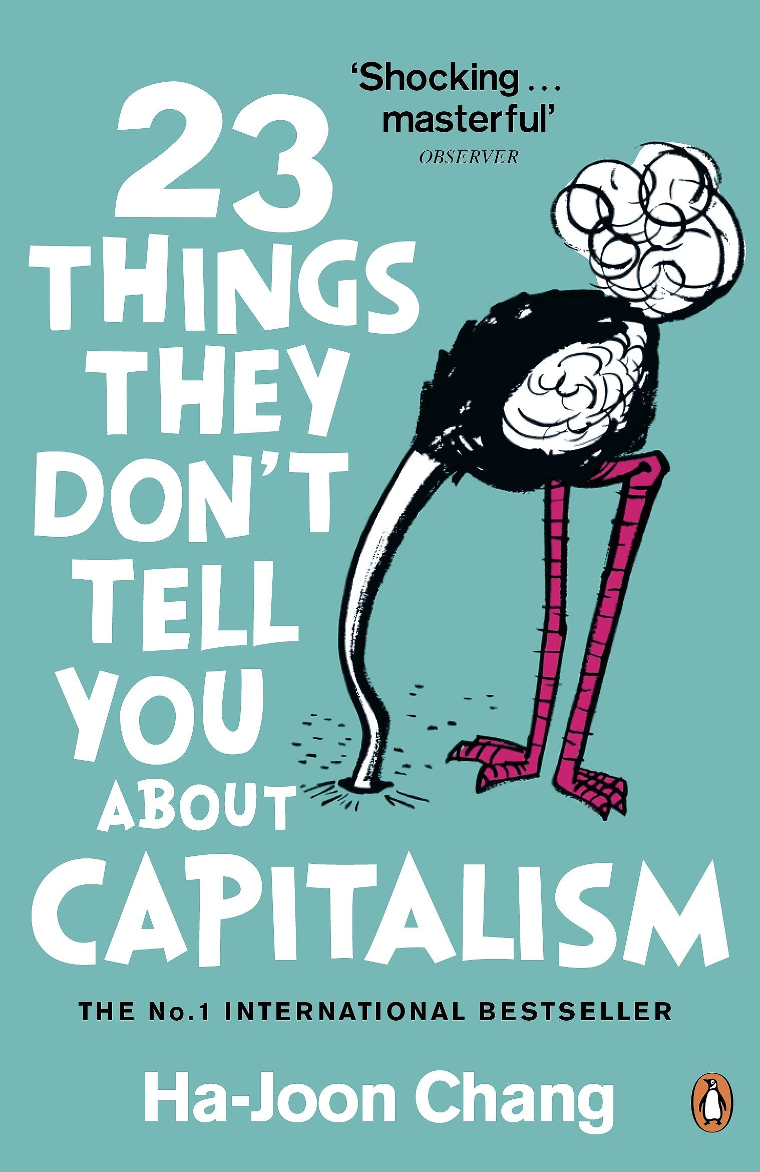 23 Things They Don't Tell You About Capitalism by Ha-Joon Chang book cover