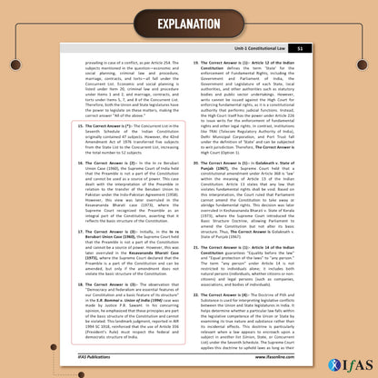 CLAT Books for Preparation 2027 | 12 Years (2015-2026) Previous Year Solved Papers with Detailed Solutions | Topic Wise CLAT PG books for preparation 2027 - LLM & all Law Entrance Exams | IFAS