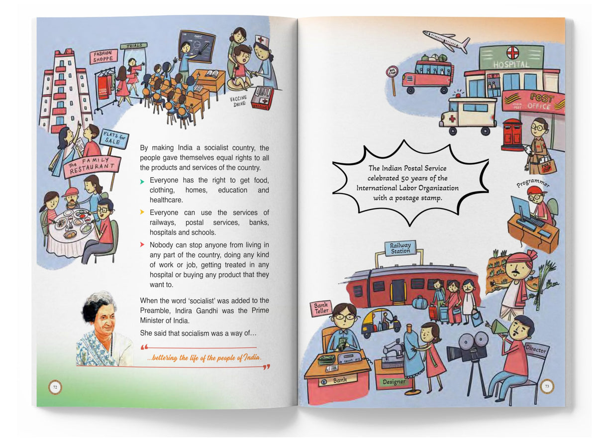 Constitution Of India - Illustrated Book For Children