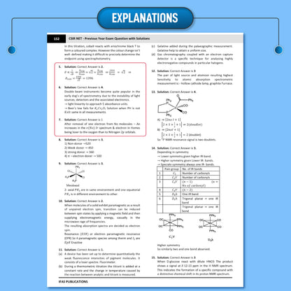 CSIR NET Chemical Science Book 2026 | 21 Topicwise Previous Year Solved Papers (2014 to July 2026) with Detailed Solutions | Topicwise CSIR NET Chemistry PYQ Book | IFAS Publications