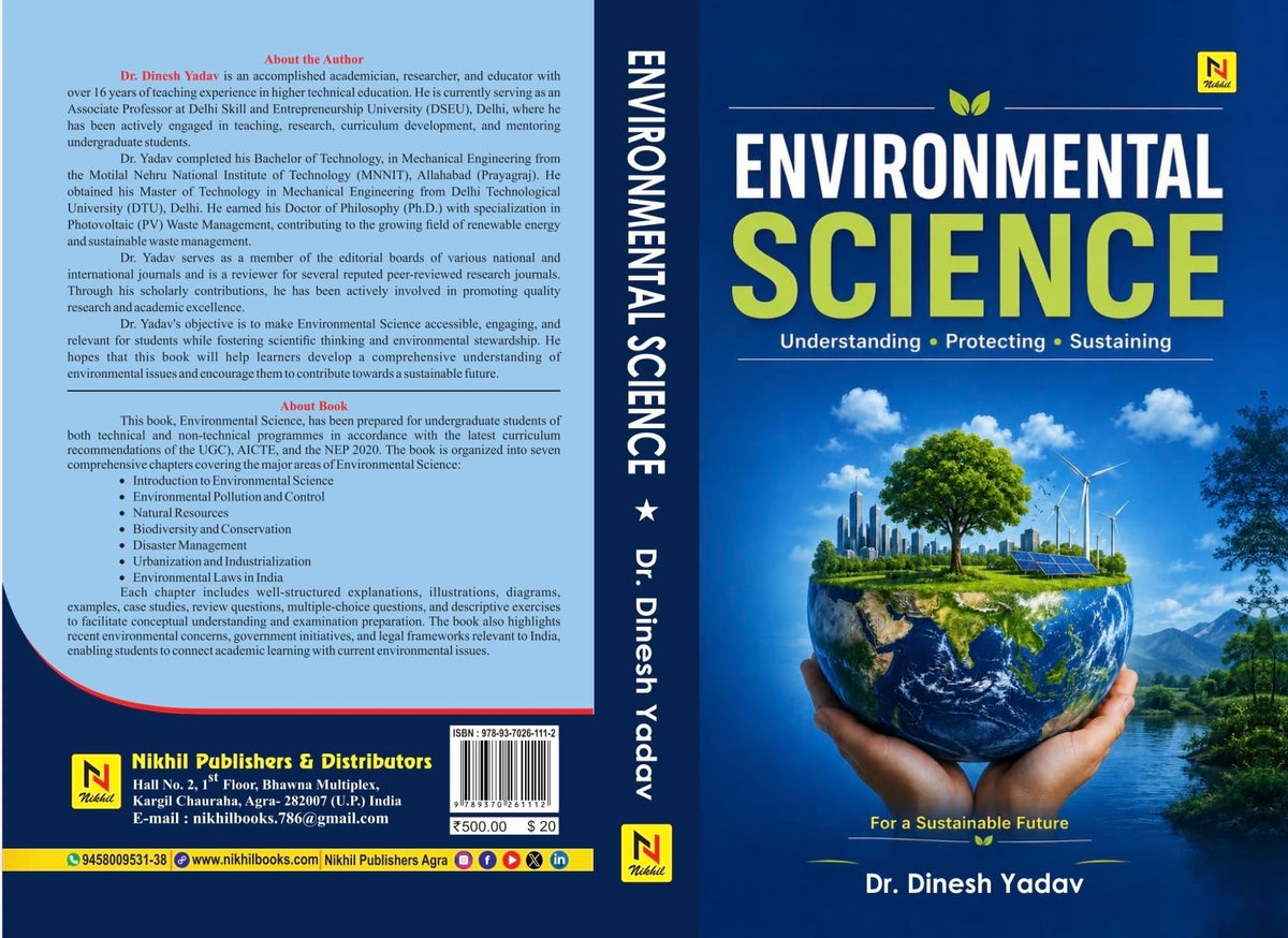 Nikhil Publishers Environmental Science by Dr. Dinesh Yadav