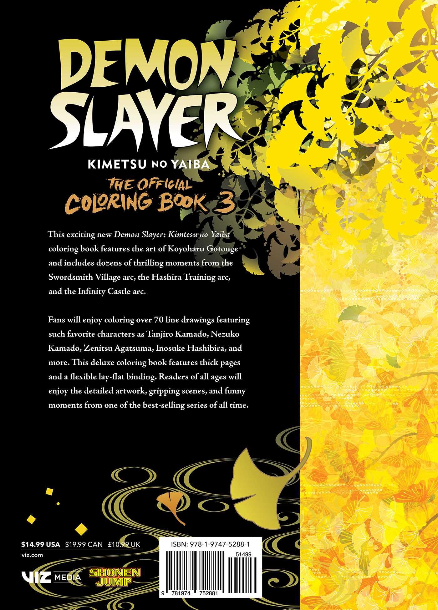Demon Slayer 3: Kimetsu Yaiba Official Coloring (A Man Who Defies the World of BL)