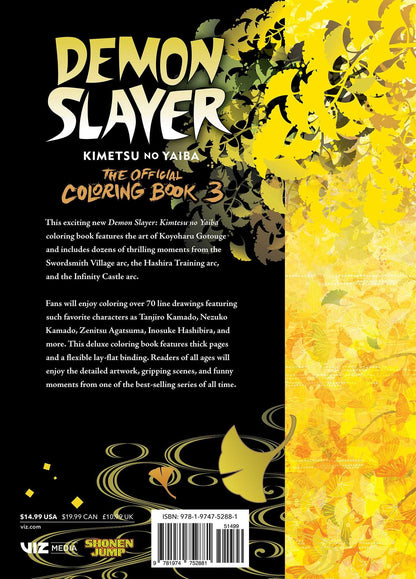 Demon Slayer 3: Kimetsu Yaiba Official Coloring (A Man Who Defies the World of BL)