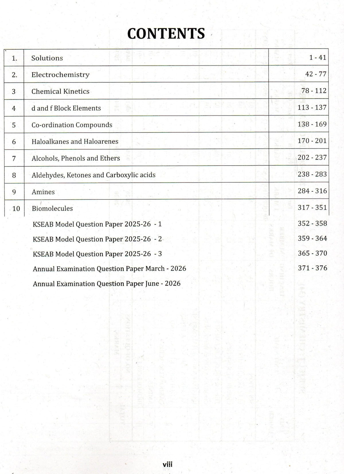 SPR 2nd PUC - CHEMISTRY - Handbook With Study Material | As Per The NCERT Syllabus and Latest Blue print KSEAB| For 2026 - 27| (Spr Examination Handbook With Study Material)