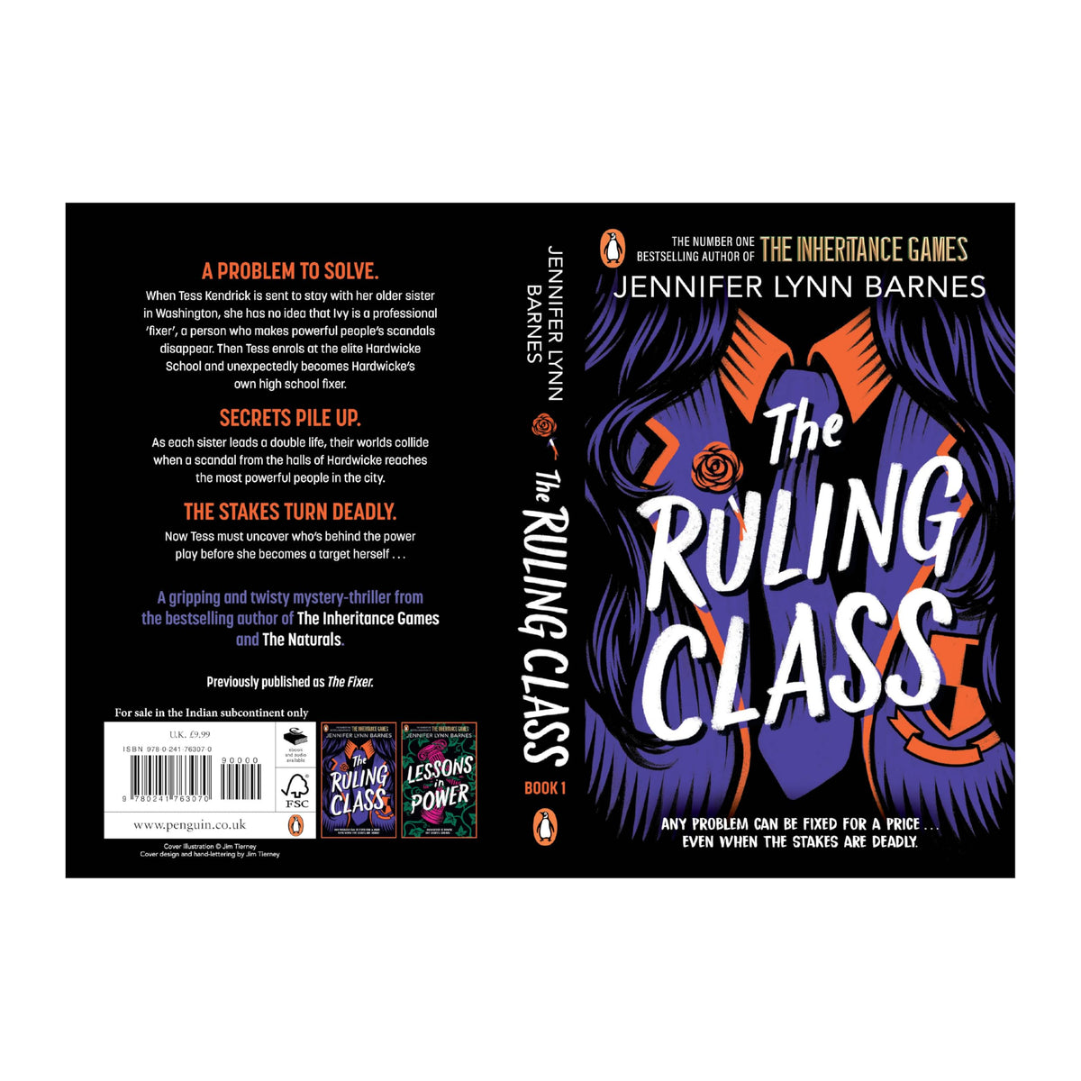 The Ruling Class: The unputdownable mystery thriller from the author of The Inheritance Games (The Fixer, 1)
