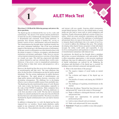 PW CLAT Practice Mock Booklet 2026 | For AILET & OLET’s 2027 Exams | Aligned on Latest Syllabus with Detailed Explanation