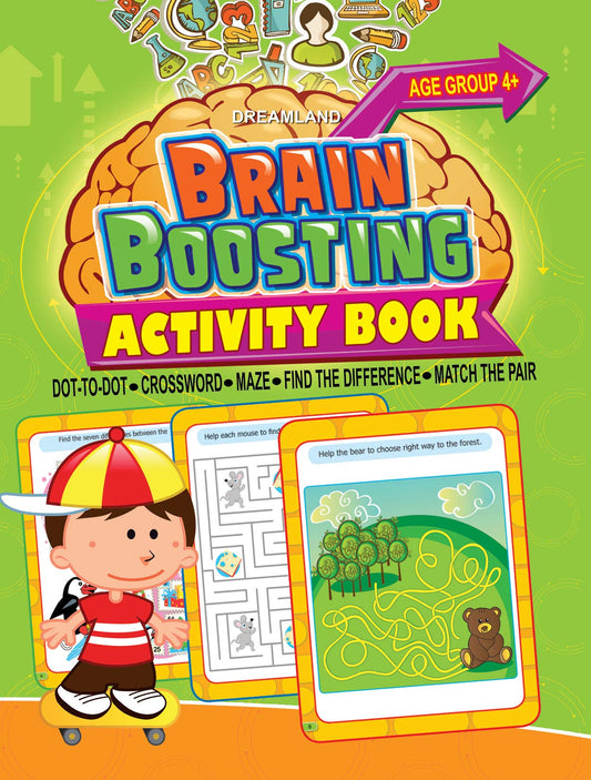 02. Brain Boosting - Find The Difference (Age 4+) book cover