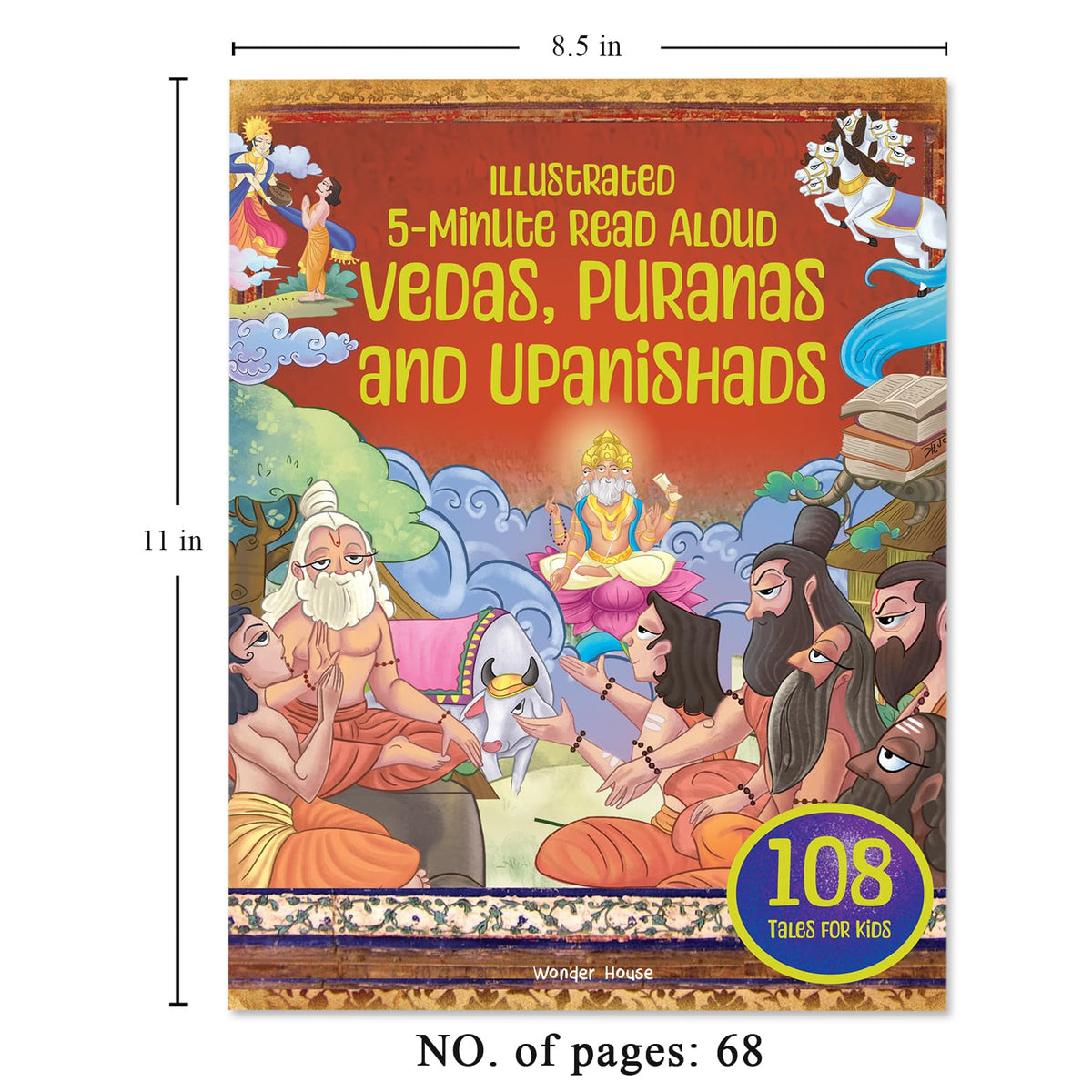 Vedas, Puranas and Upanishads - Illustrated 5 Minute Read Aloud