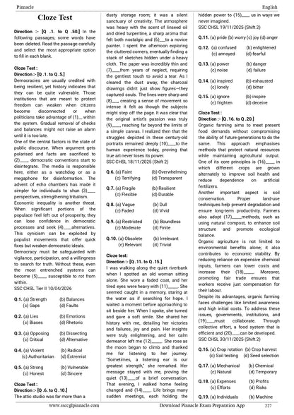 SSC CHSL 2026 – 27 Ultimate Guide for Tier 1 & Tier 2 | English medium | 10 Years Chapterwise Previous Year Solved Papers ( 2016 – 2026 ) | 3200+ MCQs | Latest Eduquity + TCS Pattern