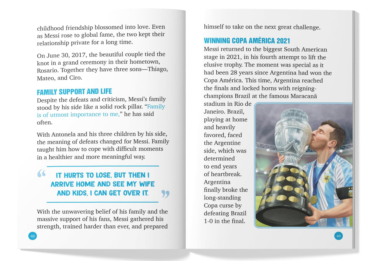 Lionel Messi: The Boy Who Became a Legend | Inspiring Journey of the Football Superstar | Leadership, Perseverance & Success | Motivational Biography ... Lessons, Fun Facts & Inspiration | Ages 7+