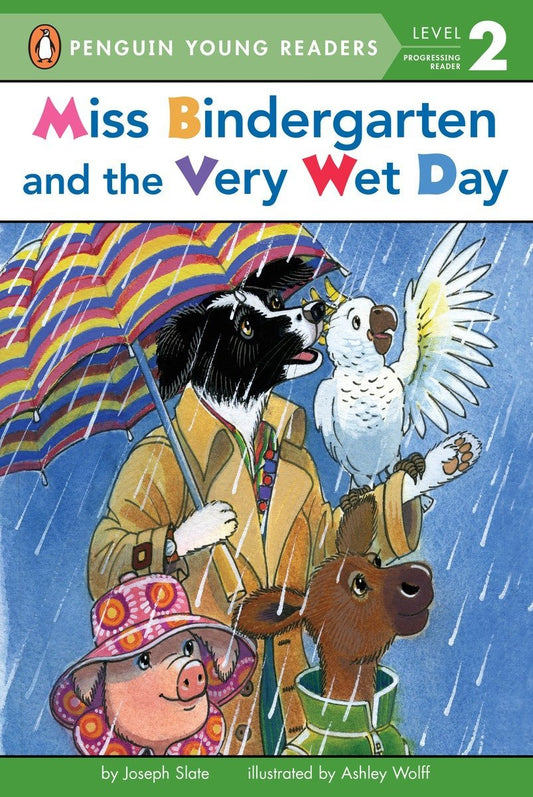 Miss Bindergarten and the Very Wet Day book cover