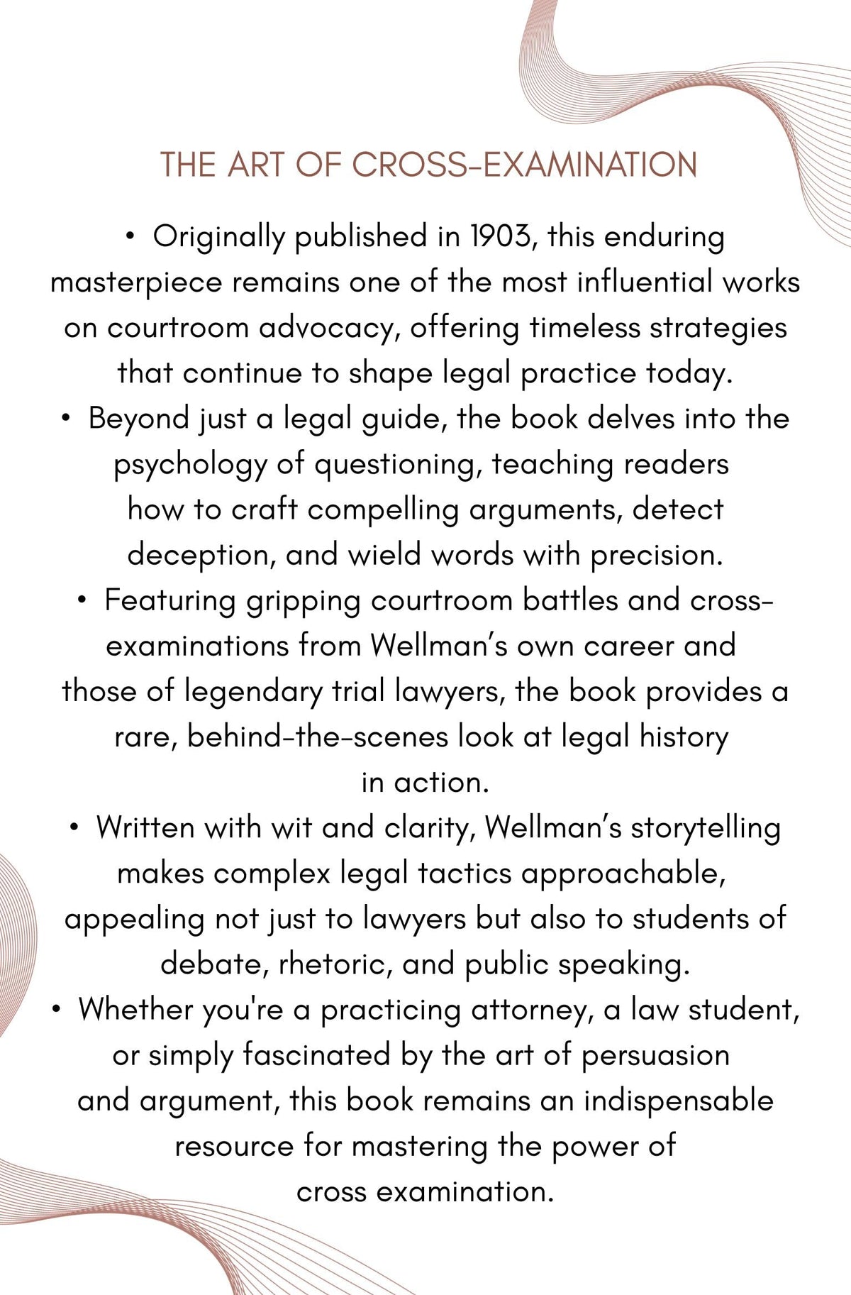 The Art of Cross-Examination