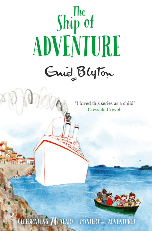 The Ship of Adventure (The Adventure Series) [Paperback] Blyton  Enid by Enid Blyton (Author) book cover