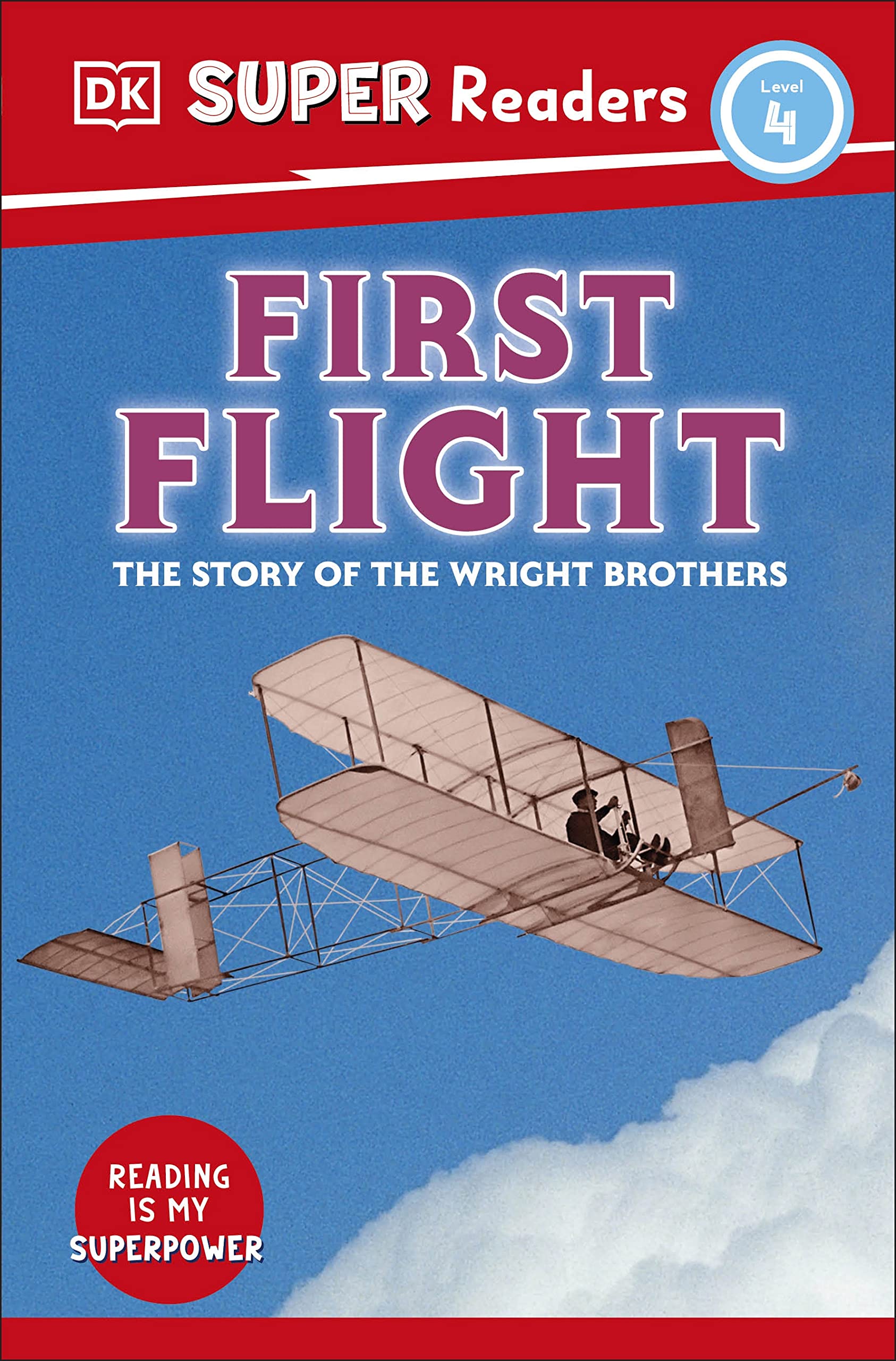 DK Super Readers Level 4 First Flight book cover