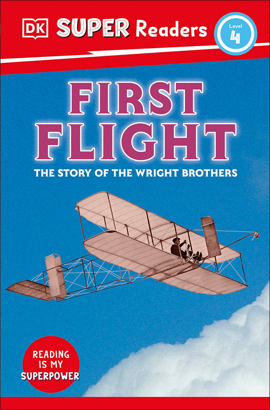 DK Super Readers Level 4 First Flight book cover