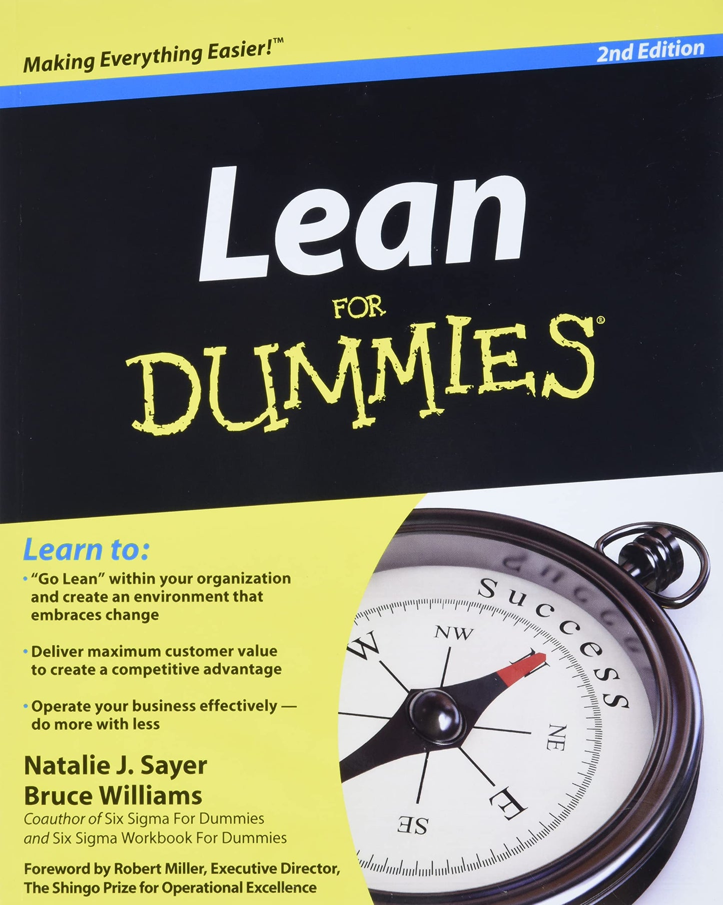 Lean For Dummies book cover