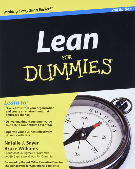 Lean For Dummies book cover