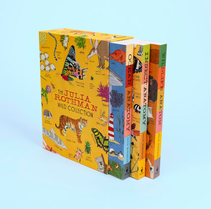 The Julia Rothman Wild Collection: Ocean Anatomy, Wildlife Anatomy, Insect Anatomy
