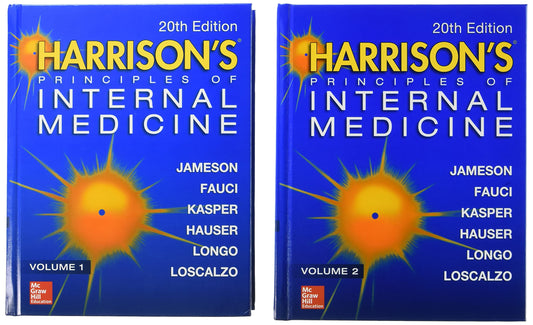 Harrison's Principles of Internal Medicine, Twentieth Edition (Vol.1 & Vol.2) 20th Edition: - Volume I & Volume II 