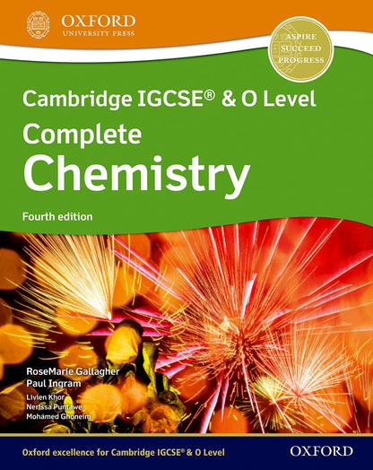 Caie Complete Igcse Chemistry Student Book/Website Link 4E