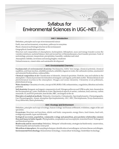Environmental Sciences 2/e | Questions Bank, Previous Year’s Papers and Practice Sets [PB-2025] ISBN - 9788197982200