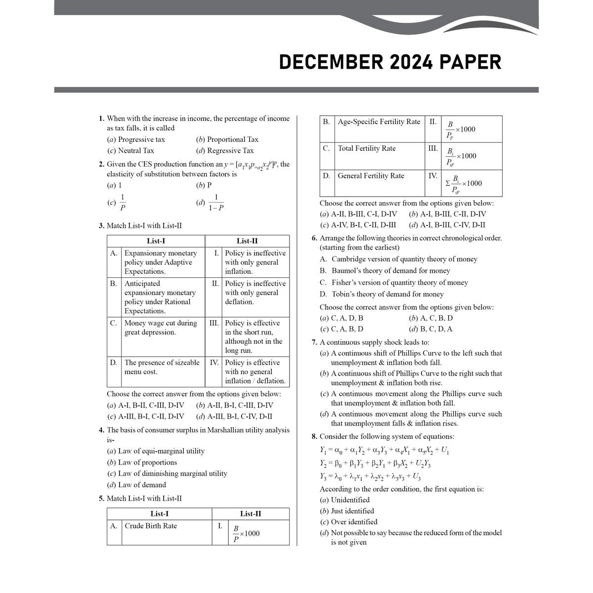 PW UGC-NET Economics PYQ 11 Years (2014-2024)|Latest December Session Paper Covered|Chapterwise and Yearwise Previous Year Solved Papers For Phd Entrance, SET, GATE, CUET UG & PG [Paperback] PW