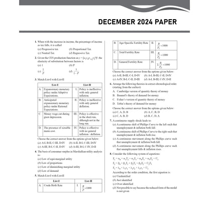 PW UGC-NET Economics PYQ 11 Years (2014-2024)|Latest December Session Paper Covered|Chapterwise and Yearwise Previous Year Solved Papers For Phd Entrance, SET, GATE, CUET UG & PG [Paperback] PW