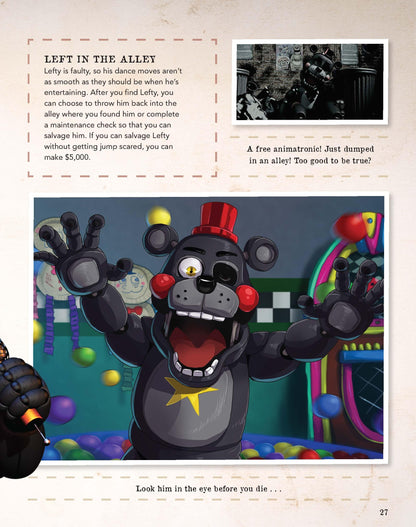 Five Nights At Freddys Character Encyclopedia