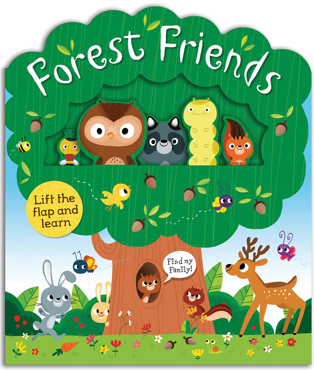 Forest Friends: Lift-And-Learn book cover