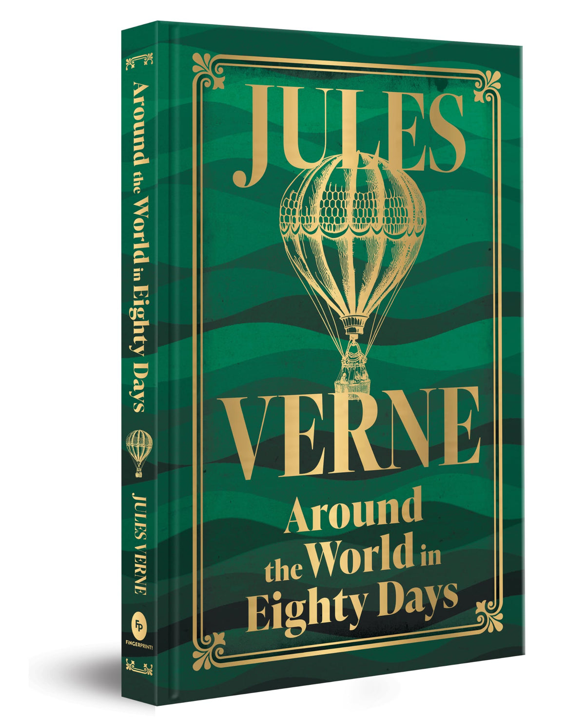 Around The World In Eighty Days (Deluxe Hardbound Edition) (Fingerprint Classics)