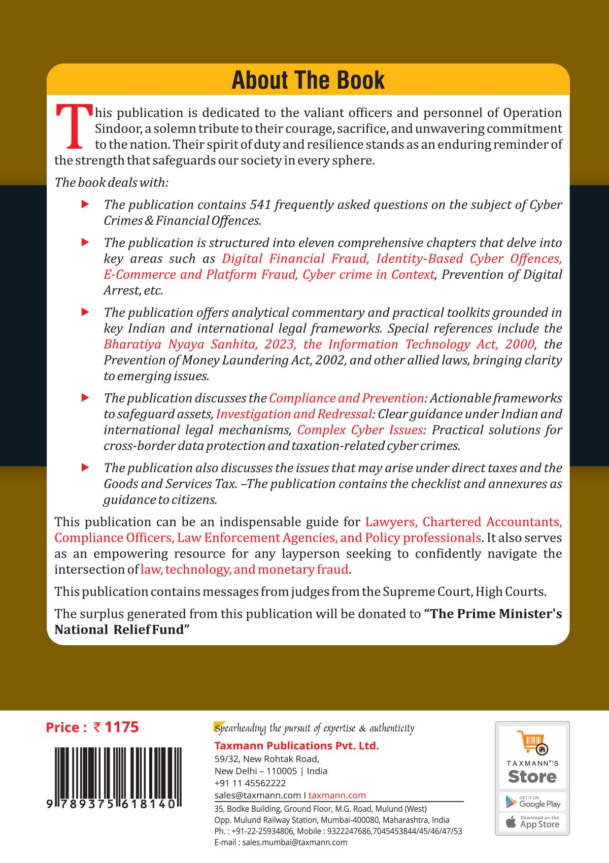 AIFTP X Taxmann's Cyber Crimes & Financial Offences | Practical Solution – Comprehensive Q&A-based Publication that Equips Readers to Understand | Prevent | Respond to Digital & Financial Crimes