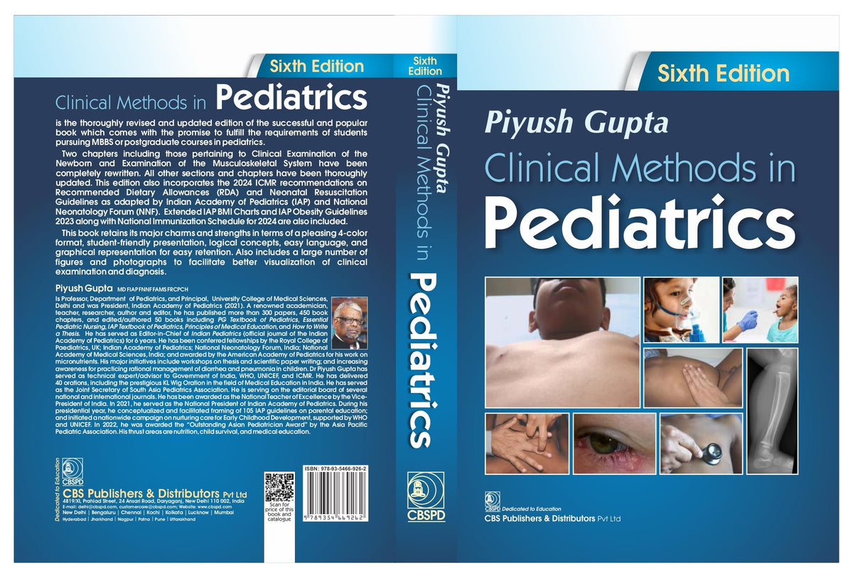 Clinical Methods In Pediatrics 6Ed (Pb 2025)