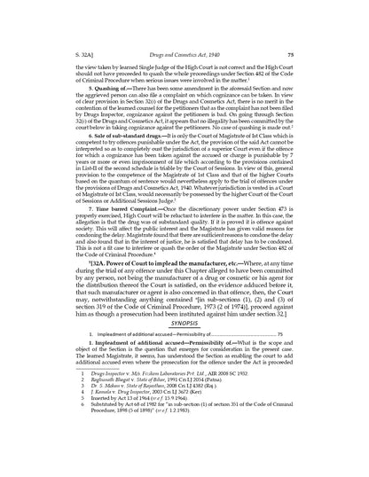 Lawmann's Drugs and Cosmetics Act, 1940 | Bare Act with Comments