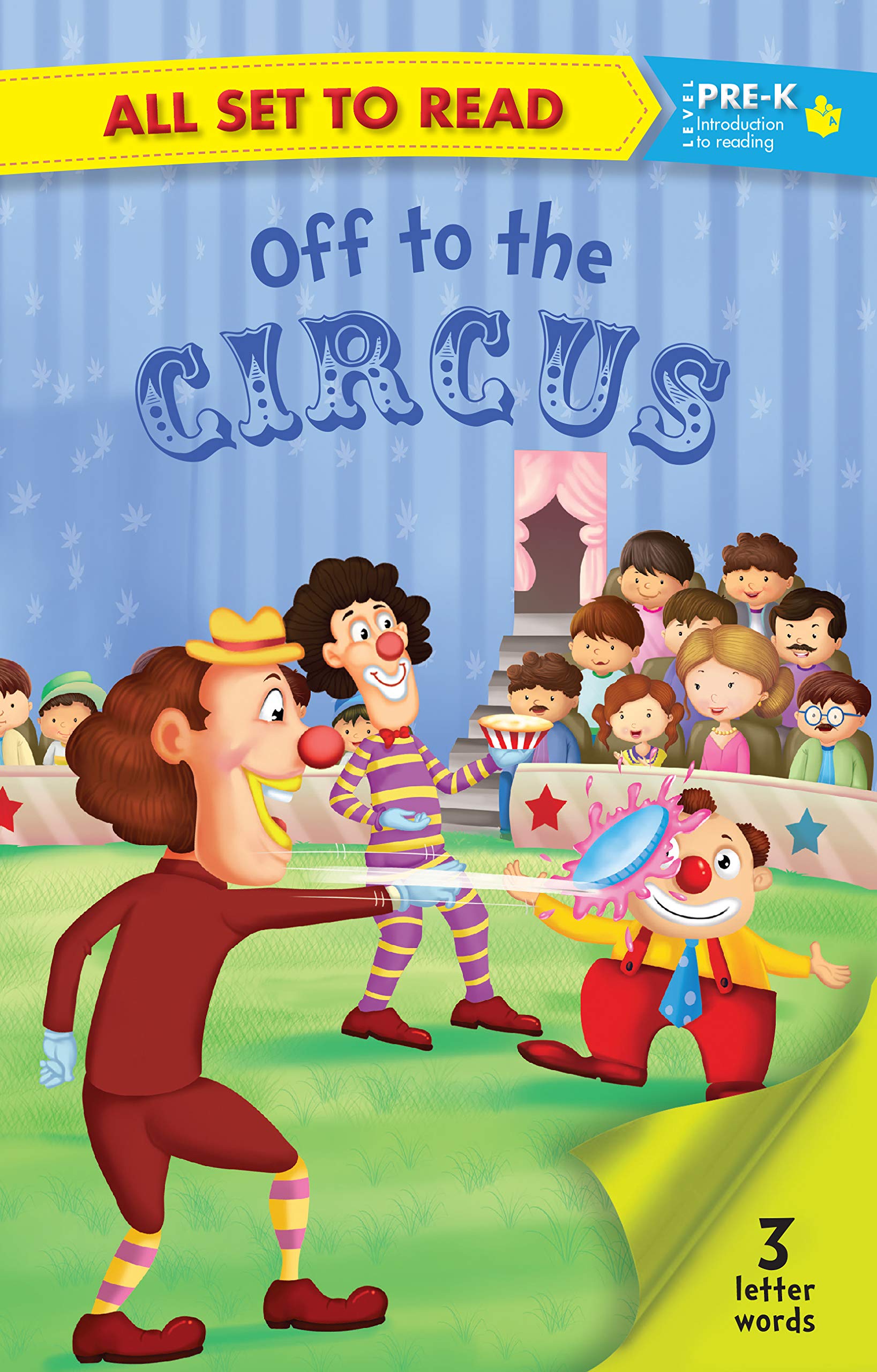 ALL SET TO READ PRE- K:  Off to the Circus book cover