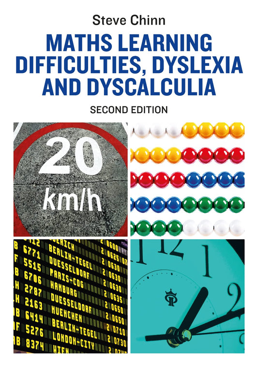 MATHS LEARNING DIFFICULTIES DYSLEXIA AND DYSCALCULIA book cover