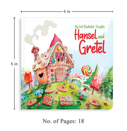 My first Illustrated Fairytale Board Book - Hansel and Gretel Board Book
