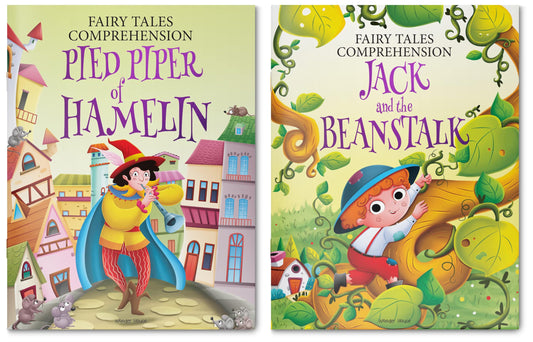 Fairy Tales Comprehension: Jack and the Beanstalk & Fairy Tales Comprehension: Pied Piper of Hamelin