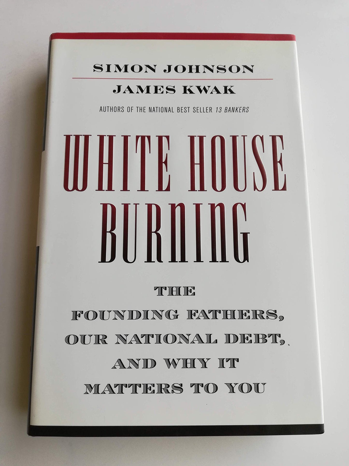 WHITE HOUSE BURNING book cover