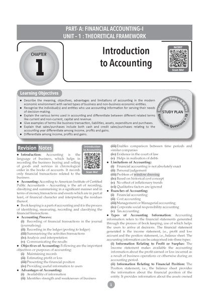 Oswaal CBSE Class 11 Accountancy Question Bank | Chapter & Topic-wise Solved Papers (2017–2026) | Based on Latest Syllabus (April 2026) | Includes 2026 Papers | For 2027 Exam