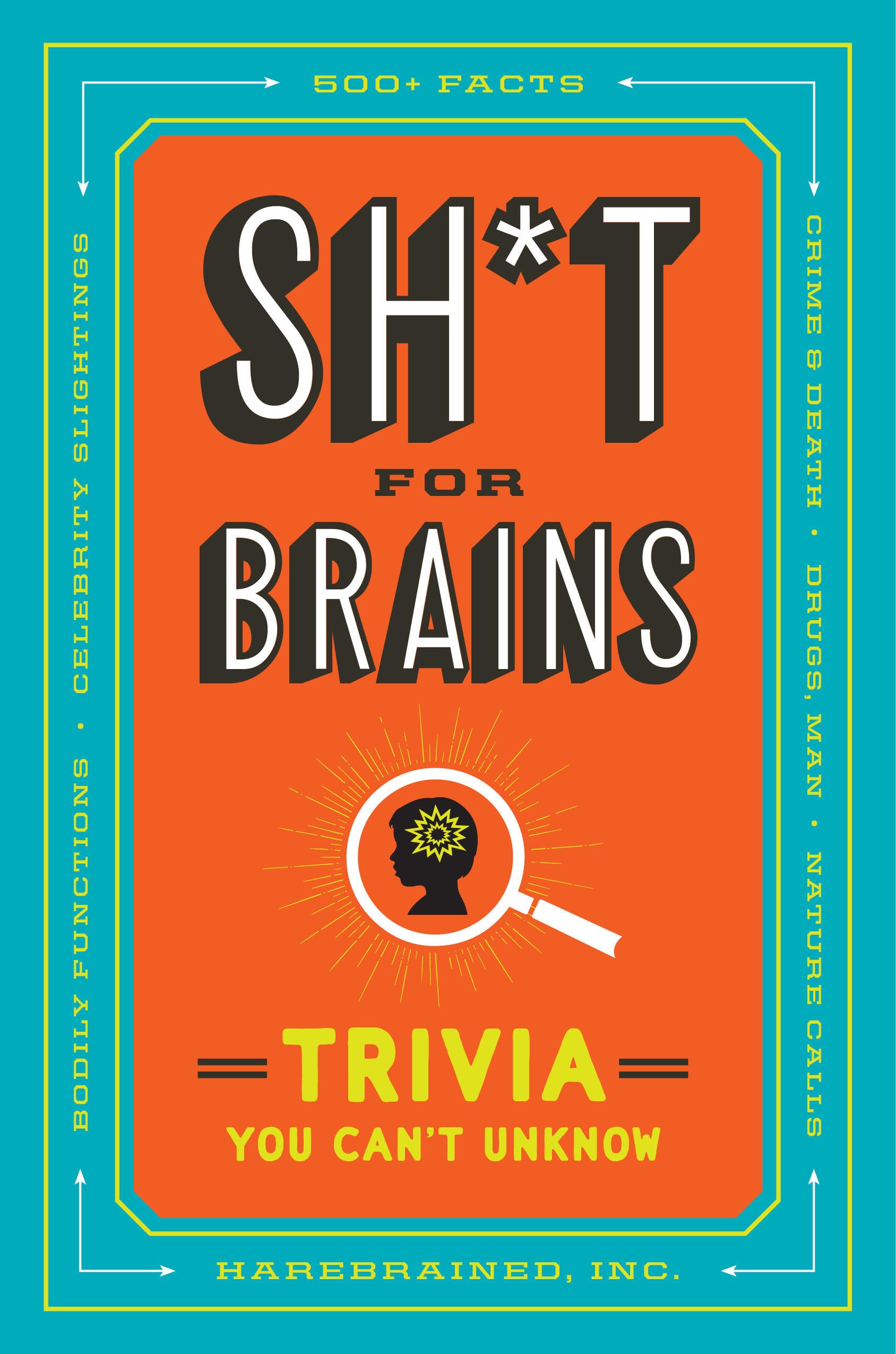 Sh*t for Brains: Trivia You Cant Unknow book cover