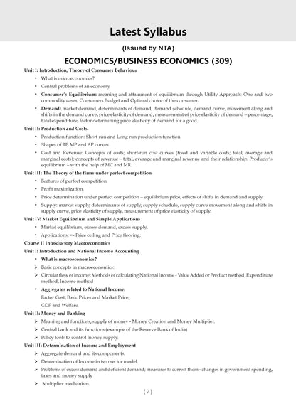 Oswaal NTA CUET (UG) Chapter-wise Solved Papers Question Bank | Economics | PYQs (2022–2026) NCERT aligned MCQs | With Solved Paper 2026 | For 2027 Exam | With Oswaal AI