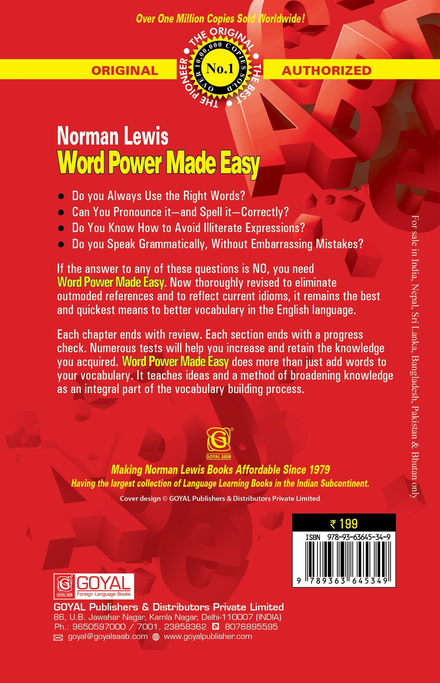 Word Power Made Easy - over 700 pages