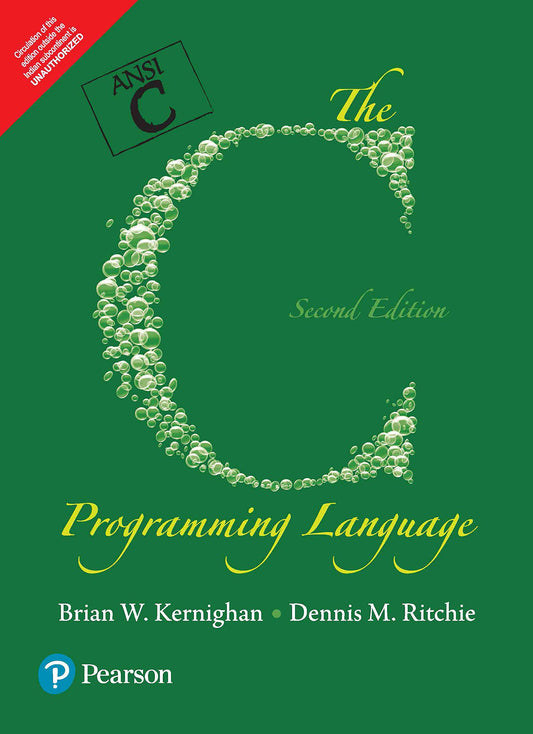 The C Programming Language | Second Edition | By Pearson by Brian W. Kernighan / Dennis Ritchie (Author) book cover