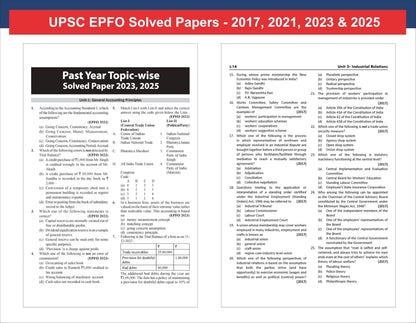 Disha Accounting Principles, Auditing, Industrial Relations, Insurance, Social Security in India & Labour Laws for UPSC EPFO EO/ AO/ APFC 2026 Exam 3rd Edn