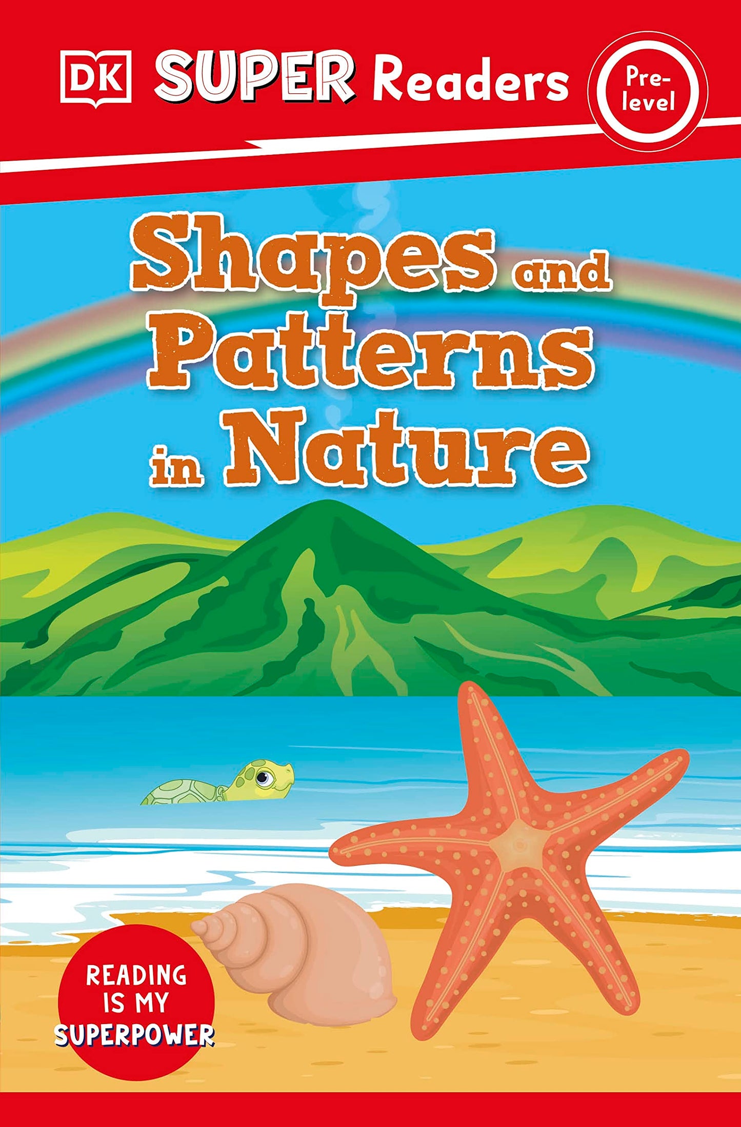 DK Super Readers Pre-Level Shapes and Patterns in Nature book cover