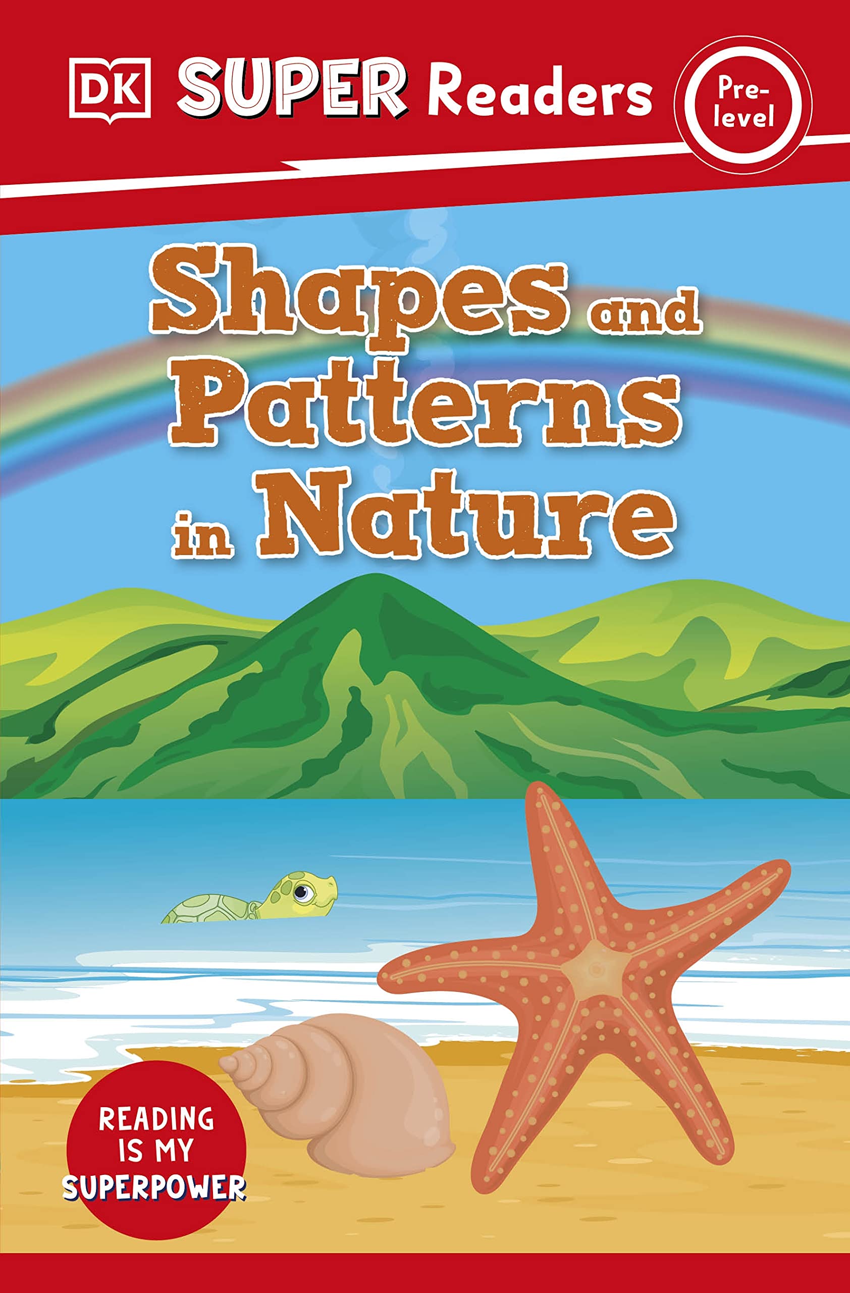 DK Super Readers Pre-Level Shapes and Patterns in Nature book cover