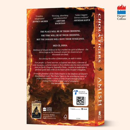 The Chola Tigers: Avengers of Somnath - A Historical Fiction by Amish | Bestselling Author of The Immortals of Meluha | Indian History Adventure